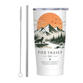 Fox Trails 20 oz Tumbler w/ Straw
