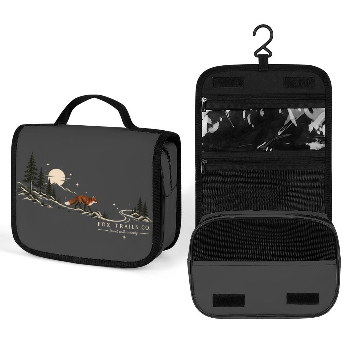 Fox Trails Hanging Travel Organizer