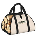 Fox Trails Firewood Carrier — Cream