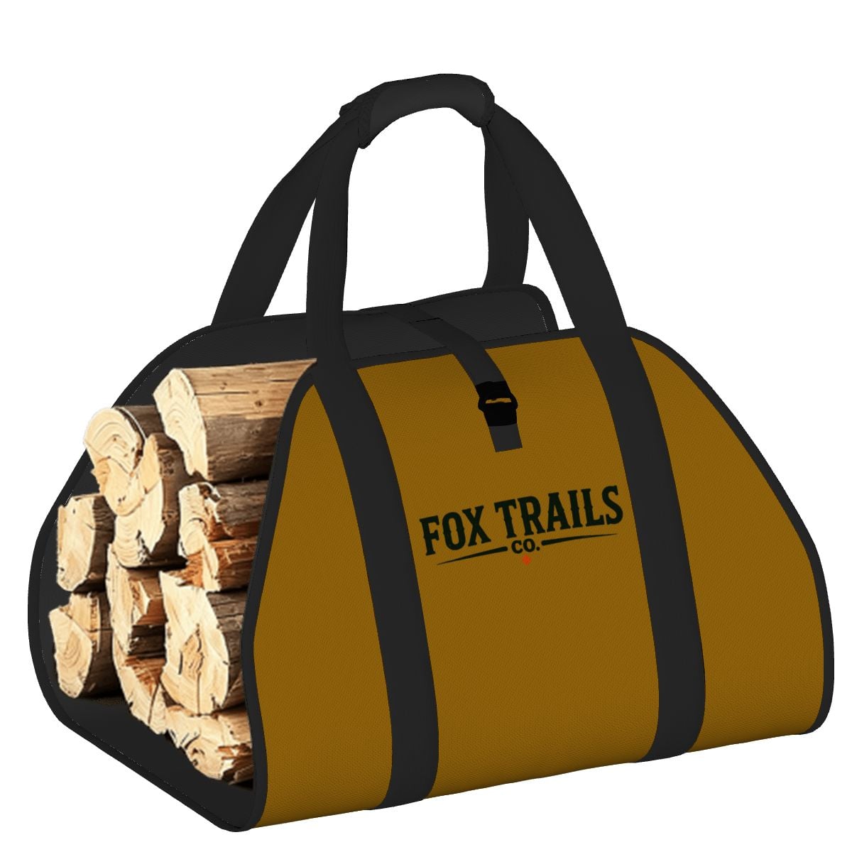 Fox Trails Firewood Carrier — Burnt Orange