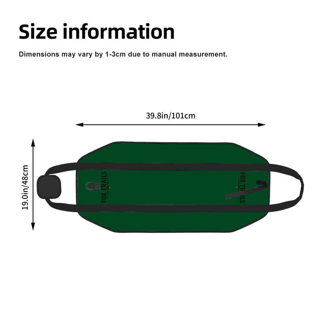 Fox Trails Firewood Carrier — Dark Green