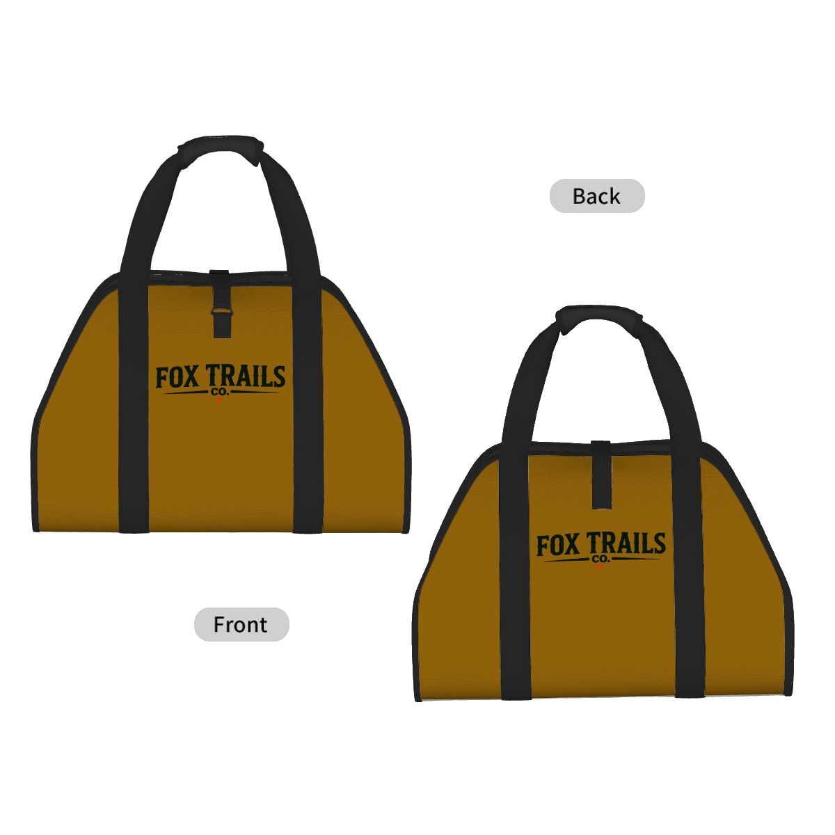 Fox Trails Firewood Carrier — Burnt Orange
