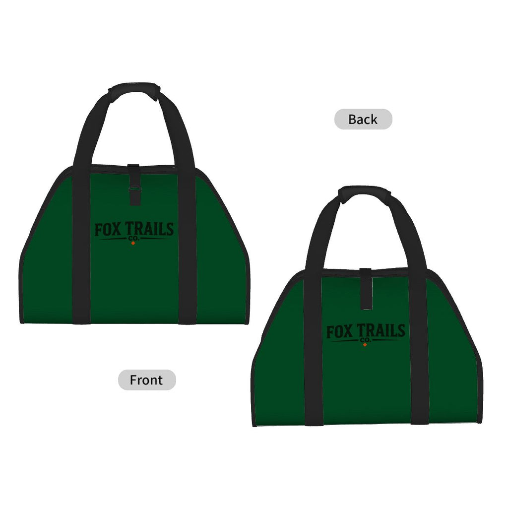 Fox Trails Firewood Carrier — Dark Green